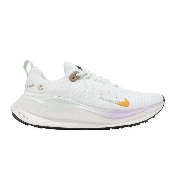 Nike Wmns ReactX Infinity Run 4 White Vapor Green Women Running Shoes Sz 6.5 - Picture 7 of 12